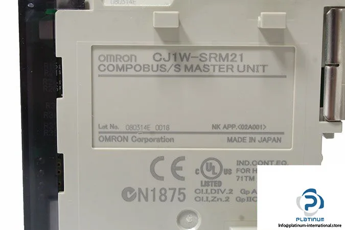 Omron CJ1W-SRM21 — PLCs (Programmable Logic Controllers) (image 5)