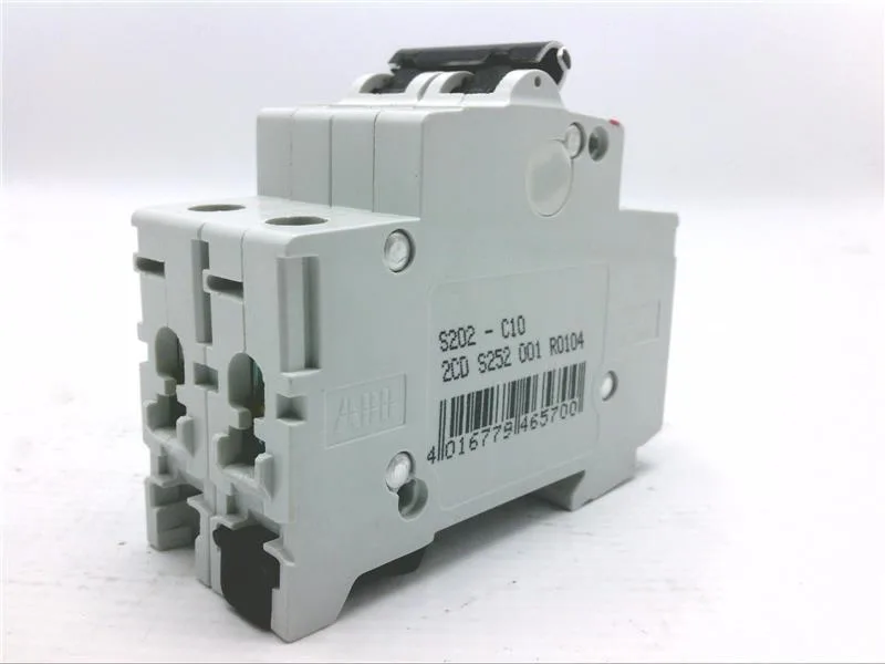 ABB S202-C10 — 2-Pole MCB (DIN Rail) (image 3)