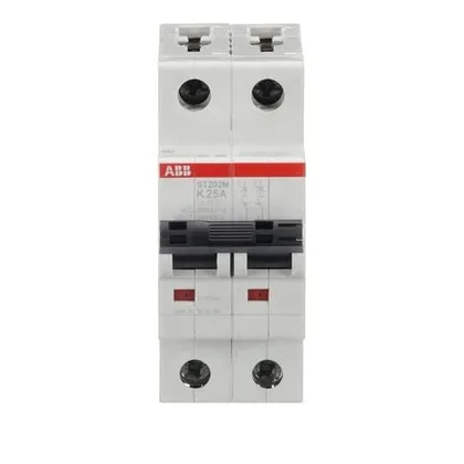 ABB ST202M-K25 — 2-Pole MCB (DIN Rail) (image 3)