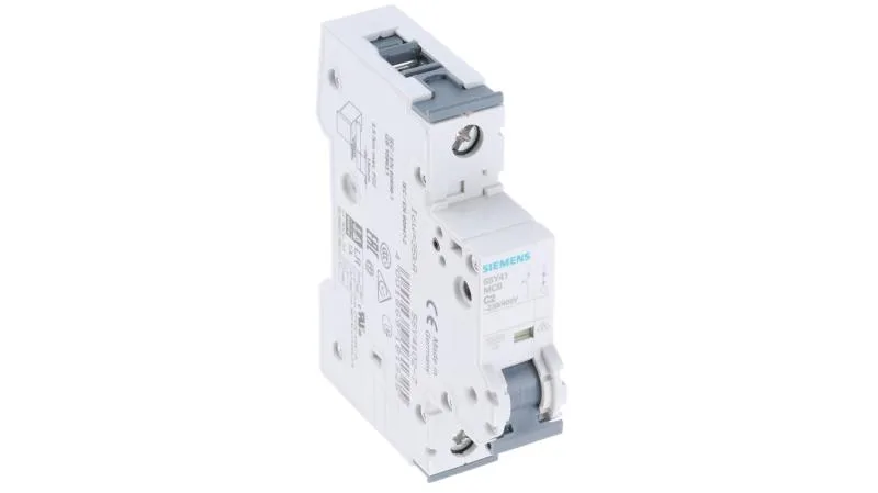 Siemens 5SY3110-7 — 1-Pole MCB (DIN Rail) (image 2)