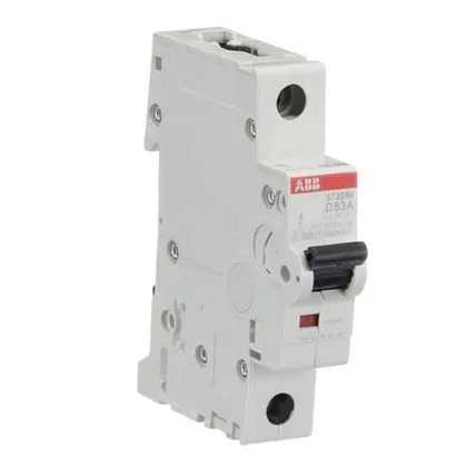 ABB ST201M-D63 — 1-Pole MCB (DIN Rail)