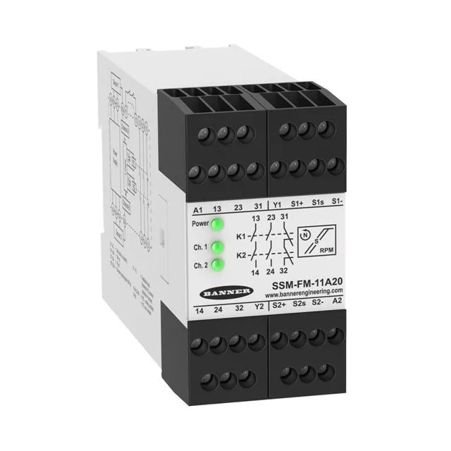 Banner Engineering SSM-FM-11A20 — General Purpose Relays