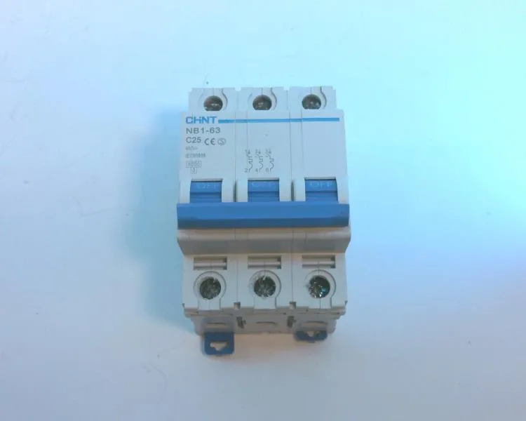 Chint NB1-63-3P-C25 — Miniature Circuit Breakers (MCB) (image 2)