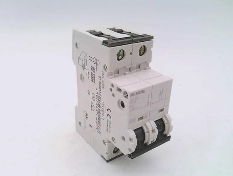 Siemens 5SY7204-7 — 2-Pole MCB (DIN Rail) (image 2)
