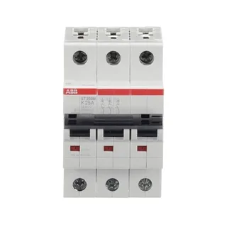 ABB ST203M-K25 — 3-Pole MCB (DIN Rail) (image 2)