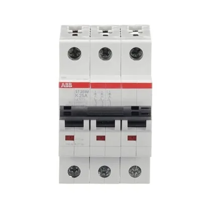 ABB ST203M-K25 — 3-Pole MCB (DIN Rail) (image 2)