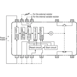 Omron H3FA-AU-DC12V — Electronic Timers & Counters (image 2)