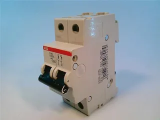 ABB S202-K20 — 2-Pole MCB (DIN Rail)