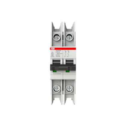 ABB SU202MR-K25 — 2-Pole MCB (DIN Rail) (image 2)