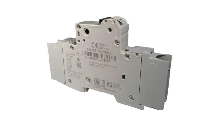 Siemens 5SJ4118-7HG42 — 1-Pole MCB (DIN Rail) (image 5)