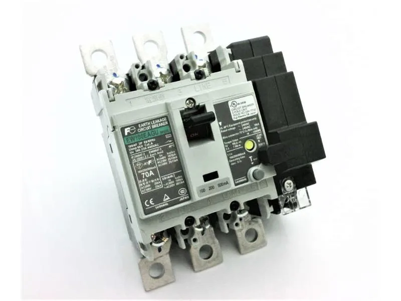 Fuji Electric EW100EAGU-3P070K — Residual Current Breakers (RCCB/RCBO) (image 3)