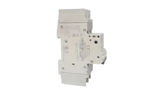 Siemens 5SJ4210-7HG42 — 2-Pole MCB (DIN Rail) (image 5)