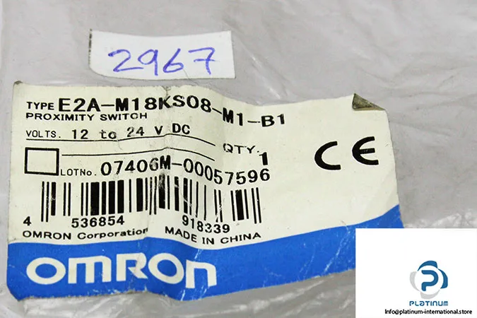 Omron E2A-M18KS08-M1-B1 — Proximity Sensors (image 3)
