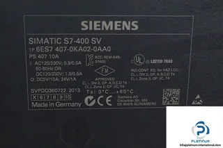 Siemens 6ES7407-0KA02-0AA0 — Power Supplies (image 5)