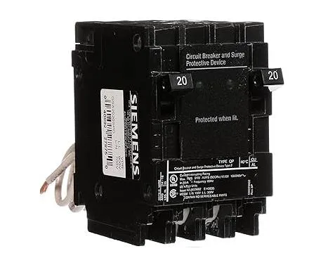 Siemens QSA2020SPD — 1-Pole MCB (DIN Rail) (image 2)