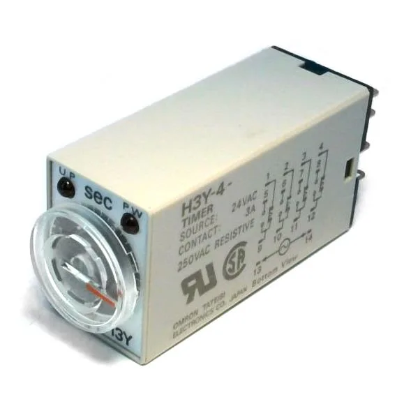 Omron H3Y-4 AC24 10S — Electronic Timers & Counters