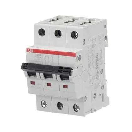 ABB ST203M-C63 — 3-Pole MCB (DIN Rail) (image 3)