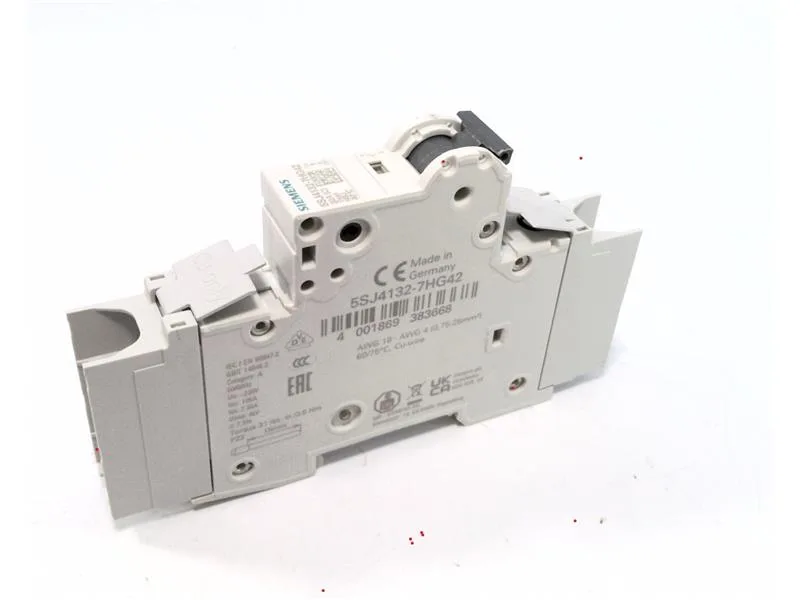 Siemens 5SJ4132-7HG42 — 1-Pole MCB (DIN Rail) (image 3)