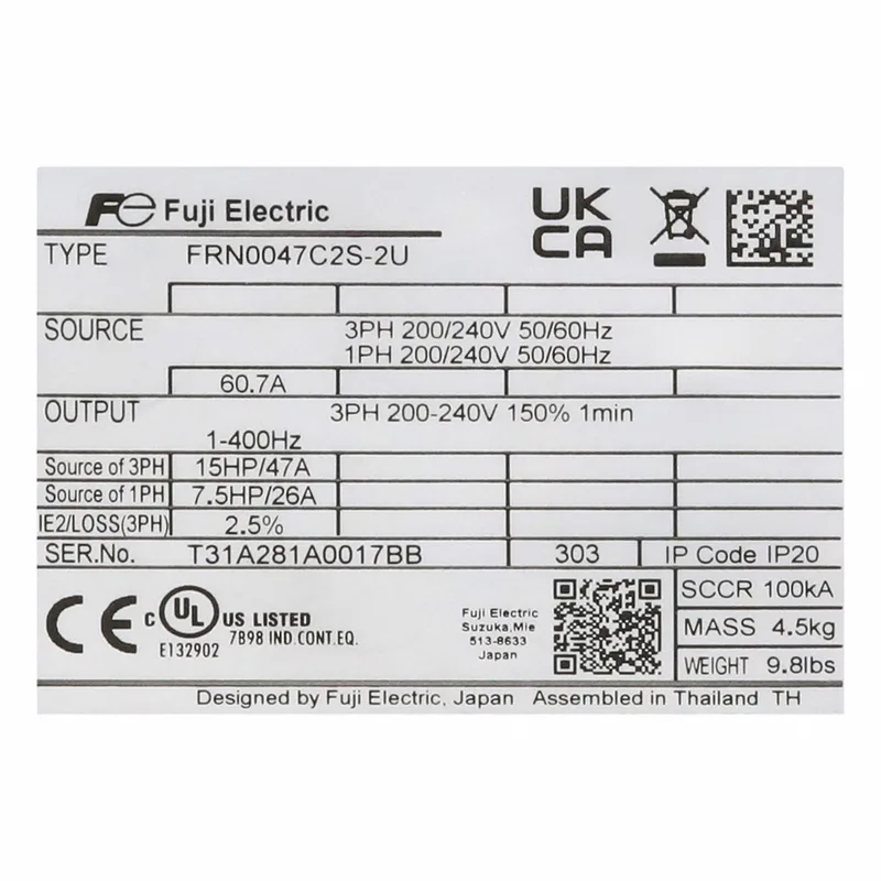 Fuji Electric FRN0047C2S-2U (image 5)