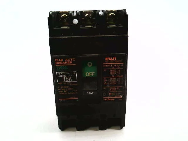 Fuji Electric EA53B/15 — Molded Case Circuit Breakers (MCCB) (image 2)