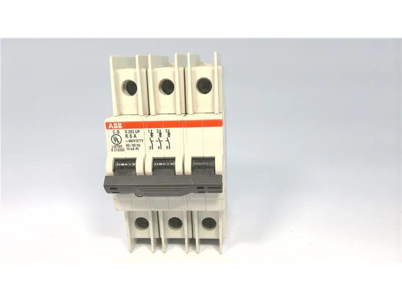 ABB S203UP-K6 — 3-Pole MCB (DIN Rail) (image 3)