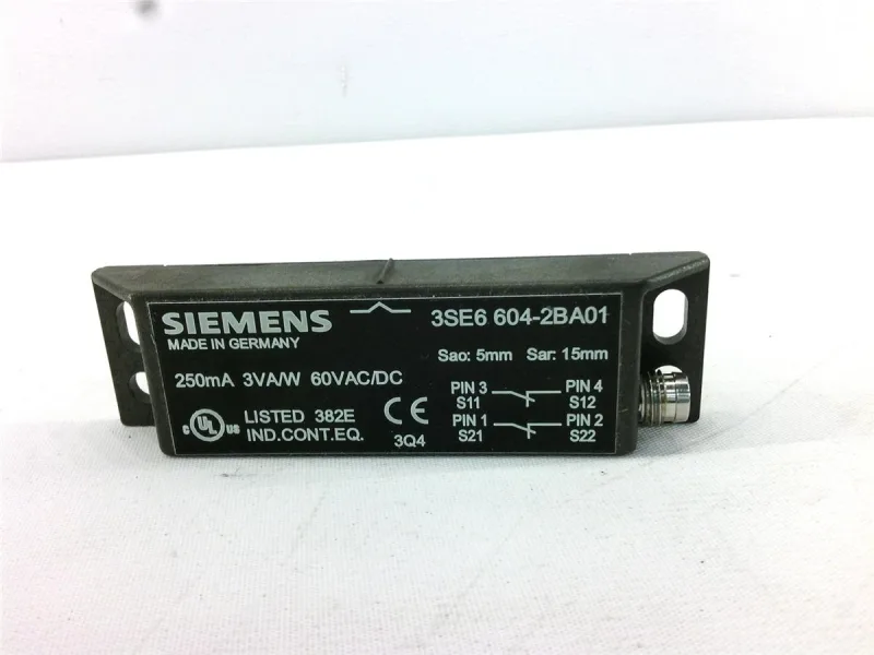 Siemens 3SE6604-2BA01 — Limit Switches (image 2)