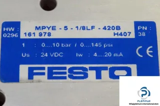 Festo MPYE-5-1/8-LF-420-B — Solenoid & Directional Valves (image 3)