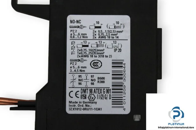 Siemens 3RU1136-4BB0 — Overload Relays (image 5)