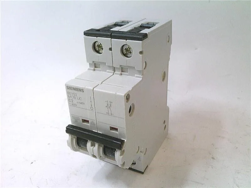 Siemens 5SY5202-7 — 2-Pole MCB (DIN Rail) (image 2)