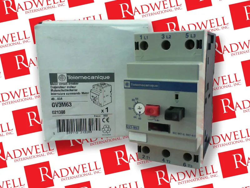 Schneider Electric GV3-M63 — Miniature Circuit Breakers (MCB) (image 3)