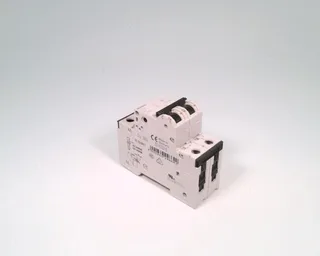 Siemens 5SY62MCB-D2 — 2-Pole MCB (DIN Rail)