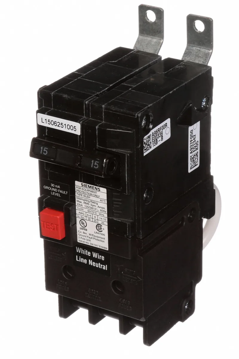 Siemens BE215H — Residual Current Breakers (RCCB/RCBO) (image 3)