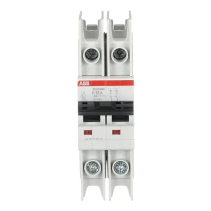 ABB SU202MR-K15 — 2-Pole MCB (DIN Rail) (image 3)