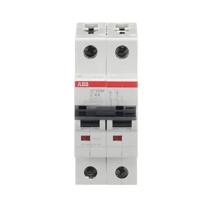 ABB ST202M-C4 — 2-Pole MCB (DIN Rail) (image 2)