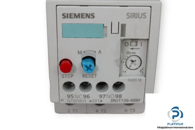 Siemens 3RU1136-4BB0 — Overload Relays (image 4)