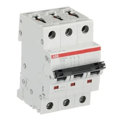 ABB ST203M-C4 — 3-Pole MCB (DIN Rail) (image 2)