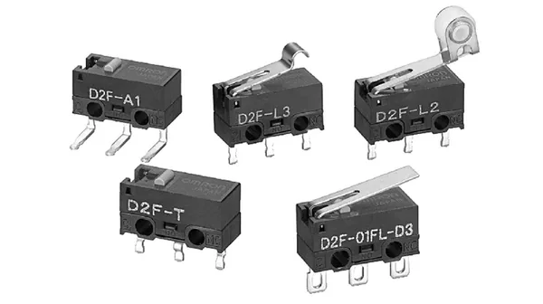 Omron D2F-F — Limit Switches
