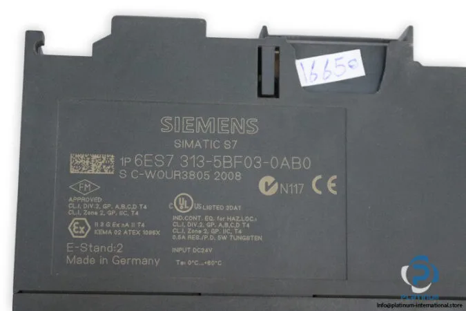 Siemens 6ES7313-5BF03-0AB0 — PLCs (Programmable Logic Controllers) (image 5)