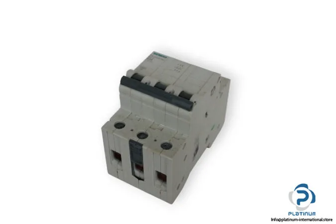 Siemens 5SL4320-7RC — 3-Pole MCB (DIN Rail) (image 2)