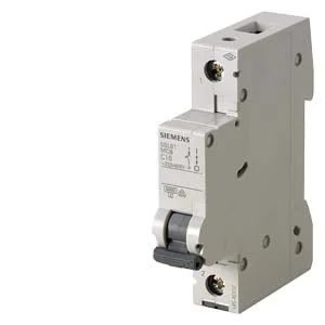 Siemens 5SL6106-6YA — 1-Pole MCB (DIN Rail)