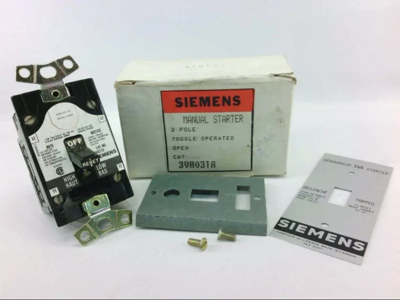 Siemens 3VA03TA — Molded Case Circuit Breakers (MCCB)