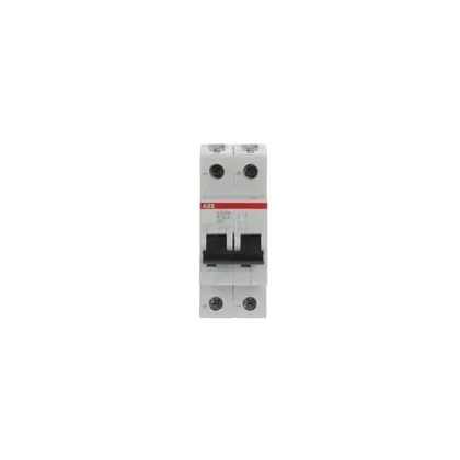 ABB S202MUC-K10 — 2-Pole MCB (DIN Rail) (image 2)