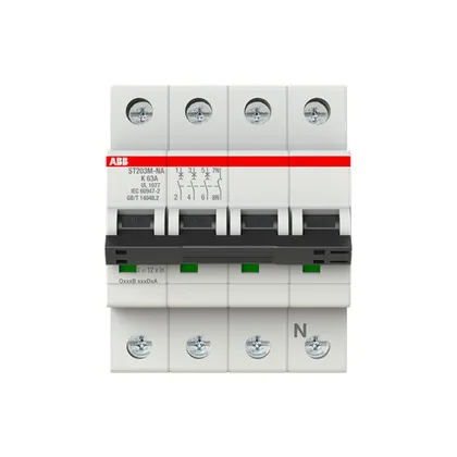 ABB ST203M-K63NA — 3-Pole MCB (DIN Rail) (image 2)