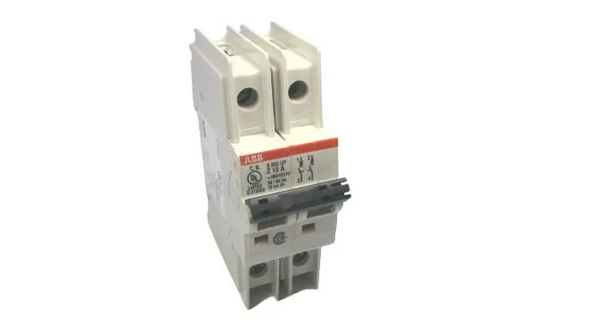 ABB S202UP-Z10 — 2-Pole MCB (DIN Rail)