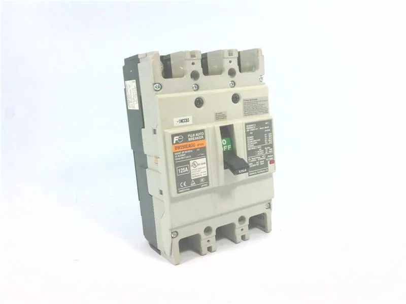 Fuji Electric BW250EAGU-3P125 — Molded Case Circuit Breakers (MCCB) (image 3)
