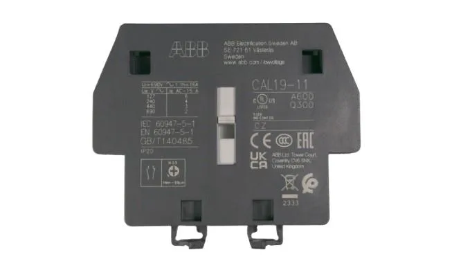 ABB CAL19-11 — Auxiliary Contacts (image 2)