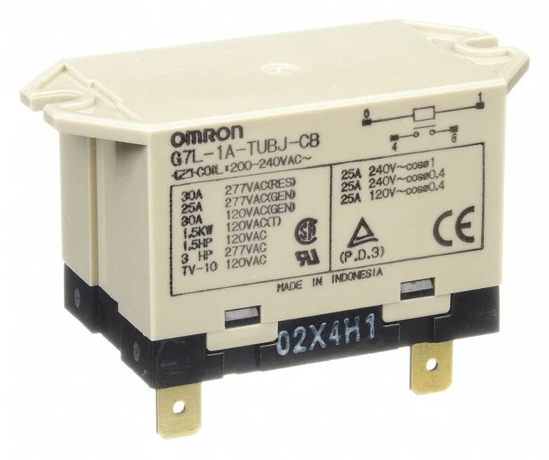 Omron G7L-1A-TUBJ-CB-AC200/240 — General Purpose Relays (image 3)