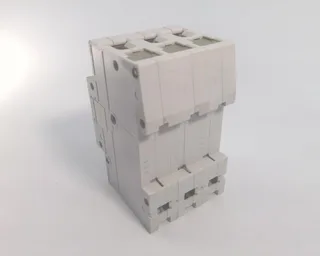 Siemens 5SX2306-6 — 3-Pole MCB (DIN Rail) (image 2)