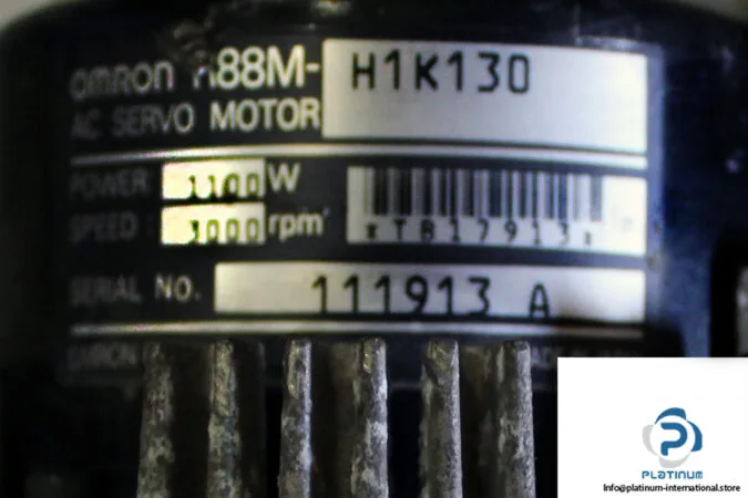 Omron R88M-H1K130 — Servo Motors 0.75-1.5kW (image 5)