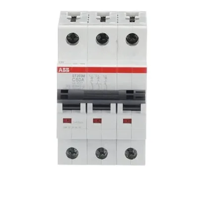 ABB ST203M-C50 — 3-Pole MCB (DIN Rail) (image 2)